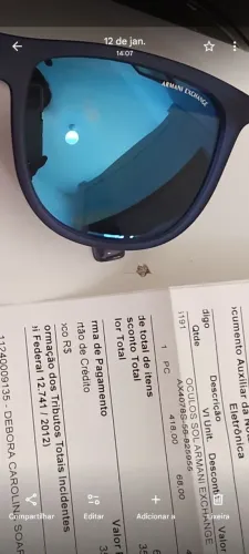 Óculos Armani Exchange original