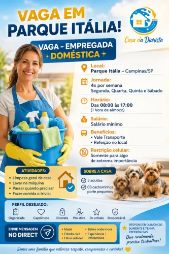 EMPREGADA DOMÉSTICA