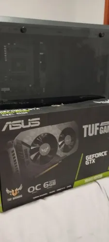 Kit Gamer Custo-Benefício: GTX 1660 Super 6GB + Placa Mãe A320M + Gabinete