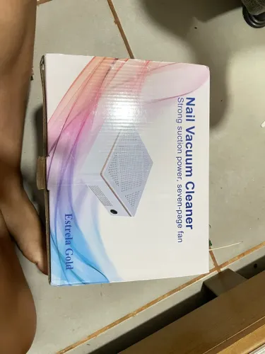 Coletor de Pó para Unhas Estrela Gold - Novo, R$ 100