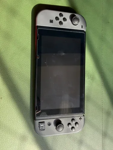 Nintendo Switch V2 cor preta 3 jogos originais na caixa tudo completo