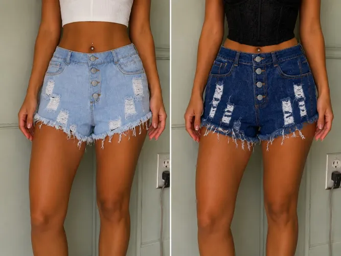 Short jeans promoção