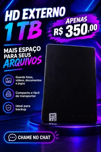 HD Externo De 1t da Seagate