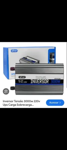 Vendo inversor para caminhão,igual ao da foto