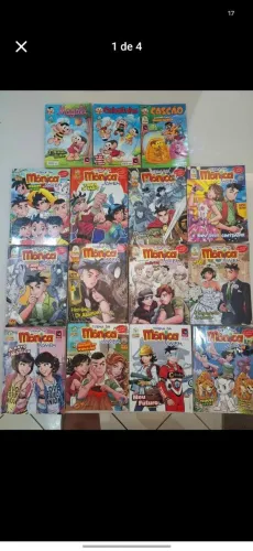 Lote Revista da turma da Mônica Jovem 10 edição, ótimo estado
