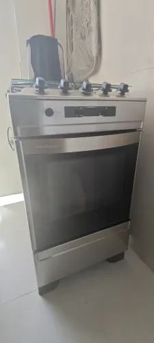 Fogão Brastemp ative! 4 bocas com grill