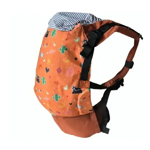 Canguru Mochila Evolutiva Chicachila Estampa Cordel<br>Sej