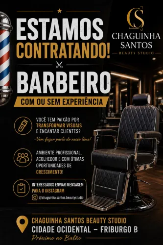 PRECISAMOS DE BARBEIRO URGENTE!!!!