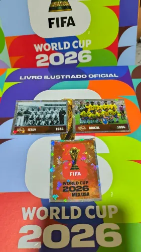 Figurinha Panini copa 2026 50 reais cada