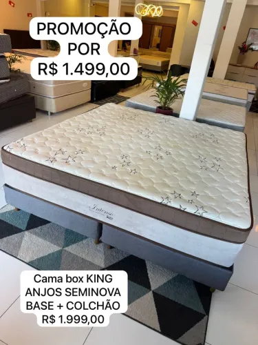 Colchão super King ANJOS COM BASE BOZ