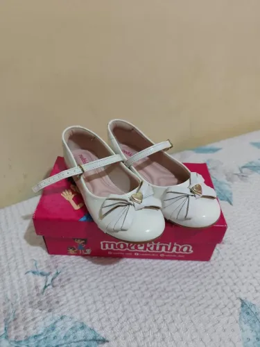 Sapato molequinha branco 