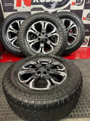 Rodas aro 17 furação 6/114 Frontier 