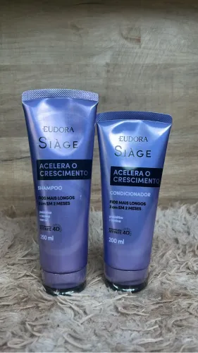 Combo Eudora Siage Shampoo e condicionador