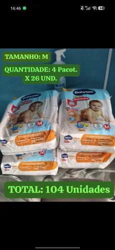 TROCO 268 FRALDAS [ M ]POR [ G ]