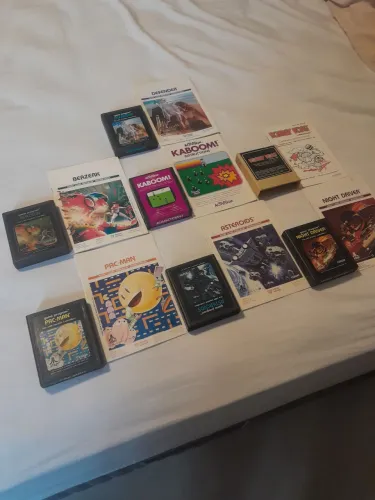 Lote cartuchos de atari Raridade
