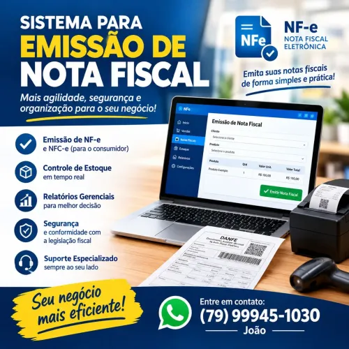 Sistema de emissão de nota fiscal