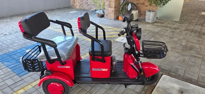 Triciclo marca smart.way 1 mês de uso com nota fiscal nova