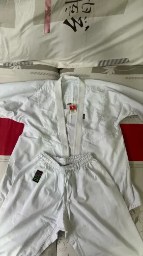 Kimono Shiroi Judô Reforçado Branco Tamanho A2 (Novo com Etiqueta)