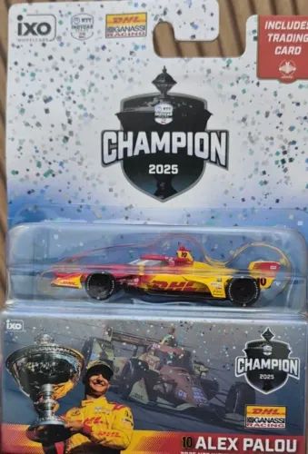 Miniatura Premium Indy Alex Palou Campeão 2025 Indycar Ixo 1/64