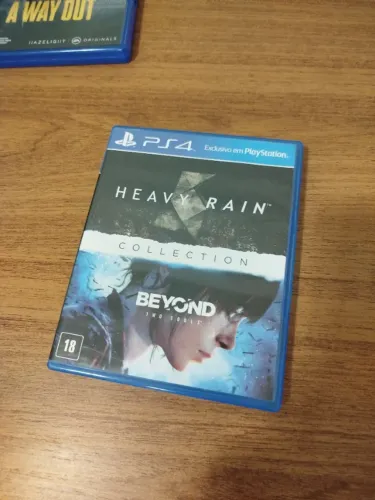 Heavy Rain & Beyond: Two Souls Collection - PS4 | Impecável (Mídia Física)