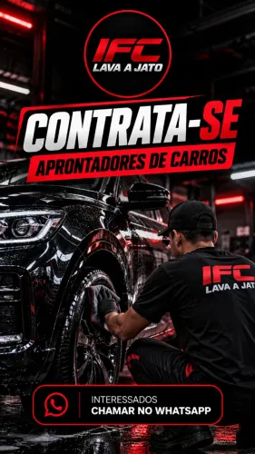 Vagas para aprontador em lava a jato.