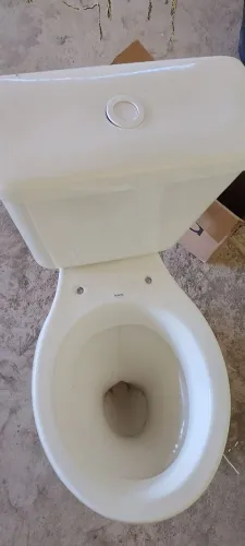 Vaso acoplado completo, só colocar no local