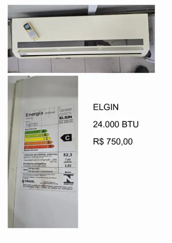 AR CONDICIONADO ELGIN