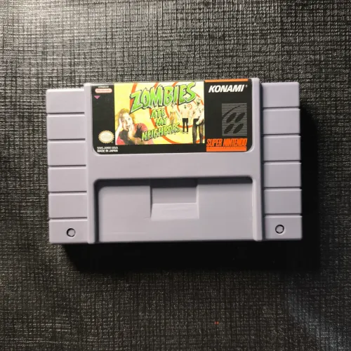 Cartucho Super Nintendo Zombies at my Neighbors 