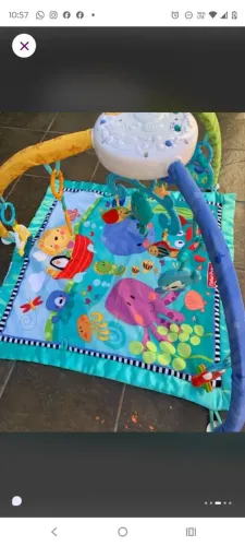Tapete Fisher price ginasio