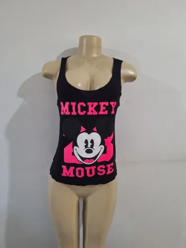 Blusinha regata feminino minnie