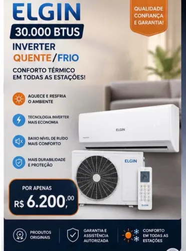 Ar condicionado 30.000 btus inverter