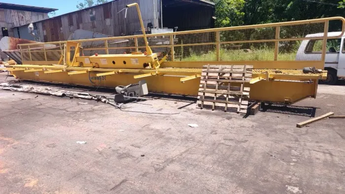 Ponte MDE 5 ton vão de 17 metros - Talha 5 ton hovan