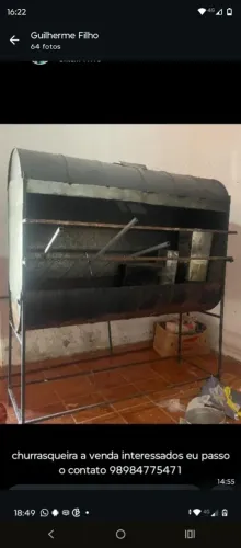 vendo churrasqueira