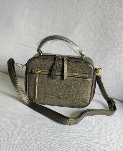 Bolsa Baú Cor Ouro Velho