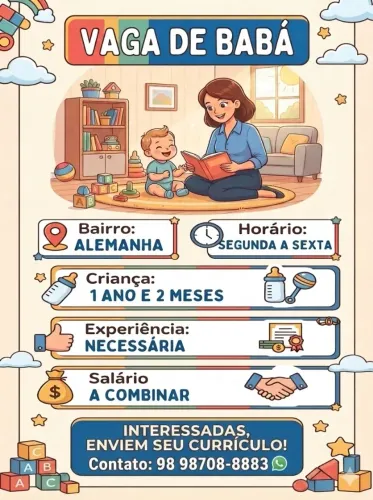 Vaga de Babá