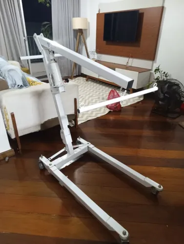 Guincho Hospitalar Manual com Rodízios - Transferência de Pacientes - Usado