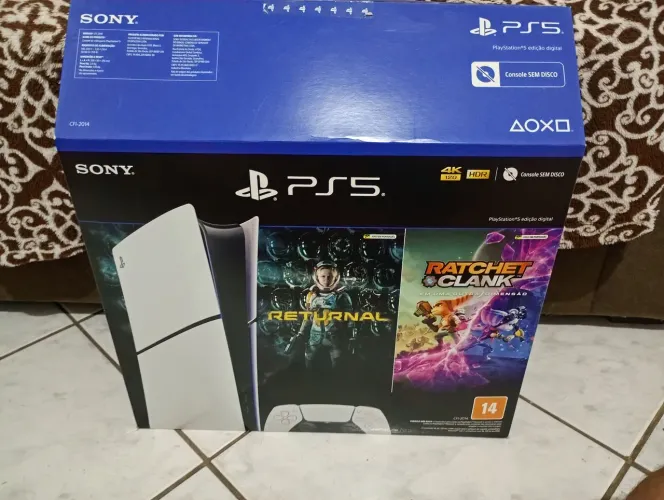 PS5 novo pra sair rápido