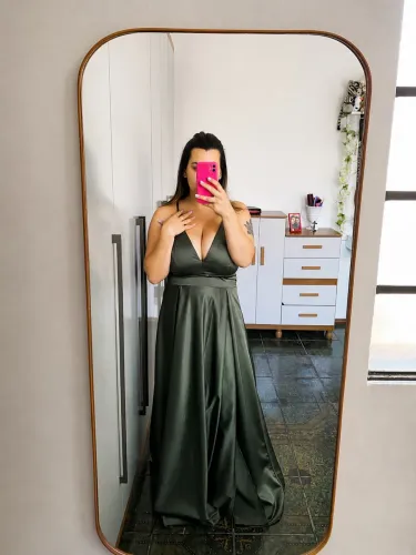 Vestido de festas.