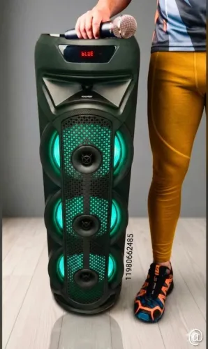 Caixa de som Bluetooth grande tem 1 metro 