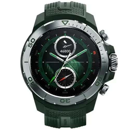 Smartwatch Mibro(Xiaomi) GS Explorer Verde inquebrável a prova d'água 50mt novozerolacrado