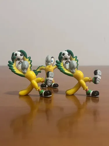 3 bonecos ararajubas vintage copa 1994 petrobras