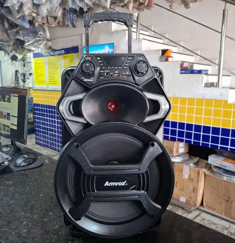 Caixa de Som Amvox 550W