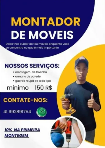 montador de móveis campo largo e região
