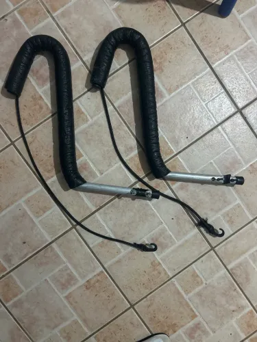 Suporte para carregar prancha na bike 