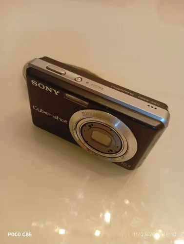 Sony cyber shot sem bateria