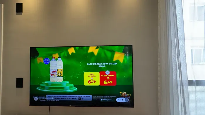Vendo tv TCL nova 55 polegadas smart
