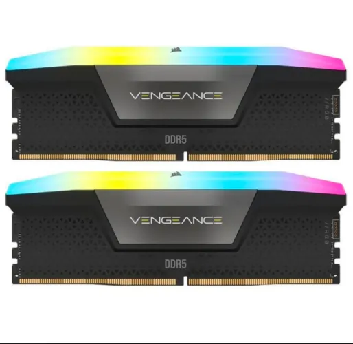 Memória Corsair Vengeance RGB DDR5 32GB (2x 16GB) 6200MHz CMH32GX5M2B6200C36