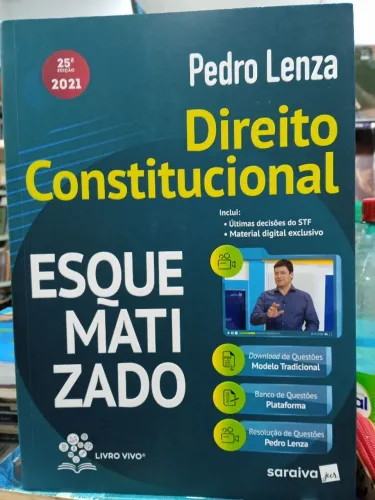 Livro direito constitucional esquematizado 2021