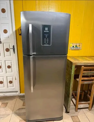 Geladeira Electrolux inox Fros fre 850