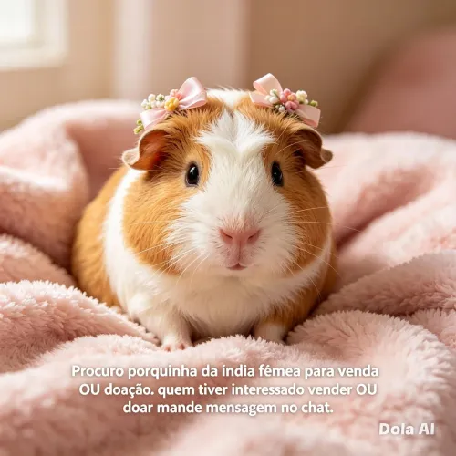 PORQUINHA FÊMEA PARA VENDA OU DOAÇÃO? MANDE MENSAGEM NO CHAT QUE EU QUERO!!!
